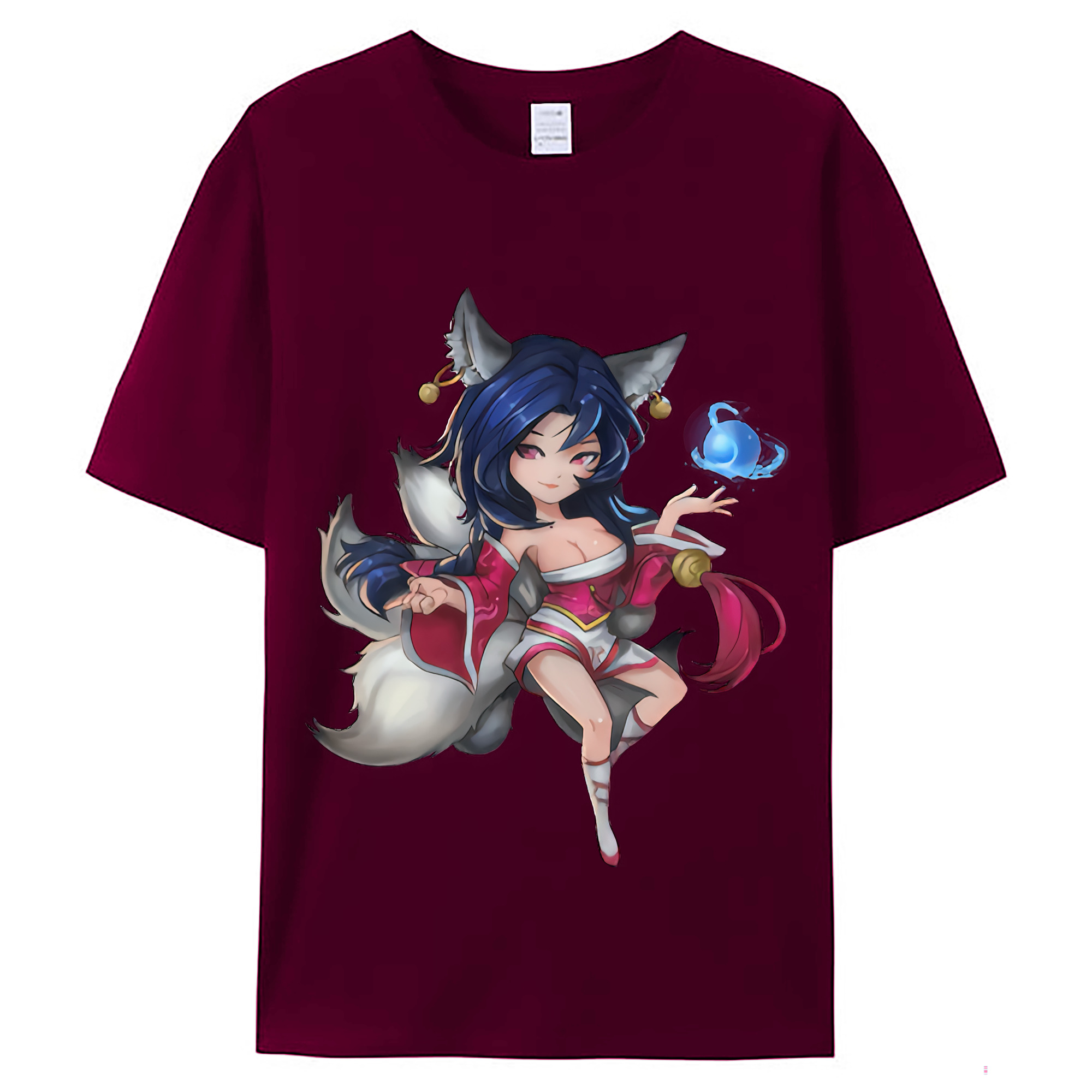 （画像用） リーグ・オブ・レジェンド League of Legends LOL レディースカジュアルプリントTシャツ（綿100％）